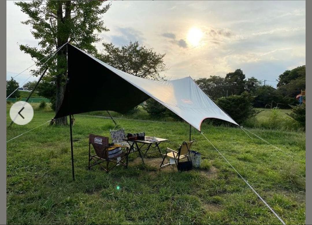 Coleman Hexa Light + タープシェード