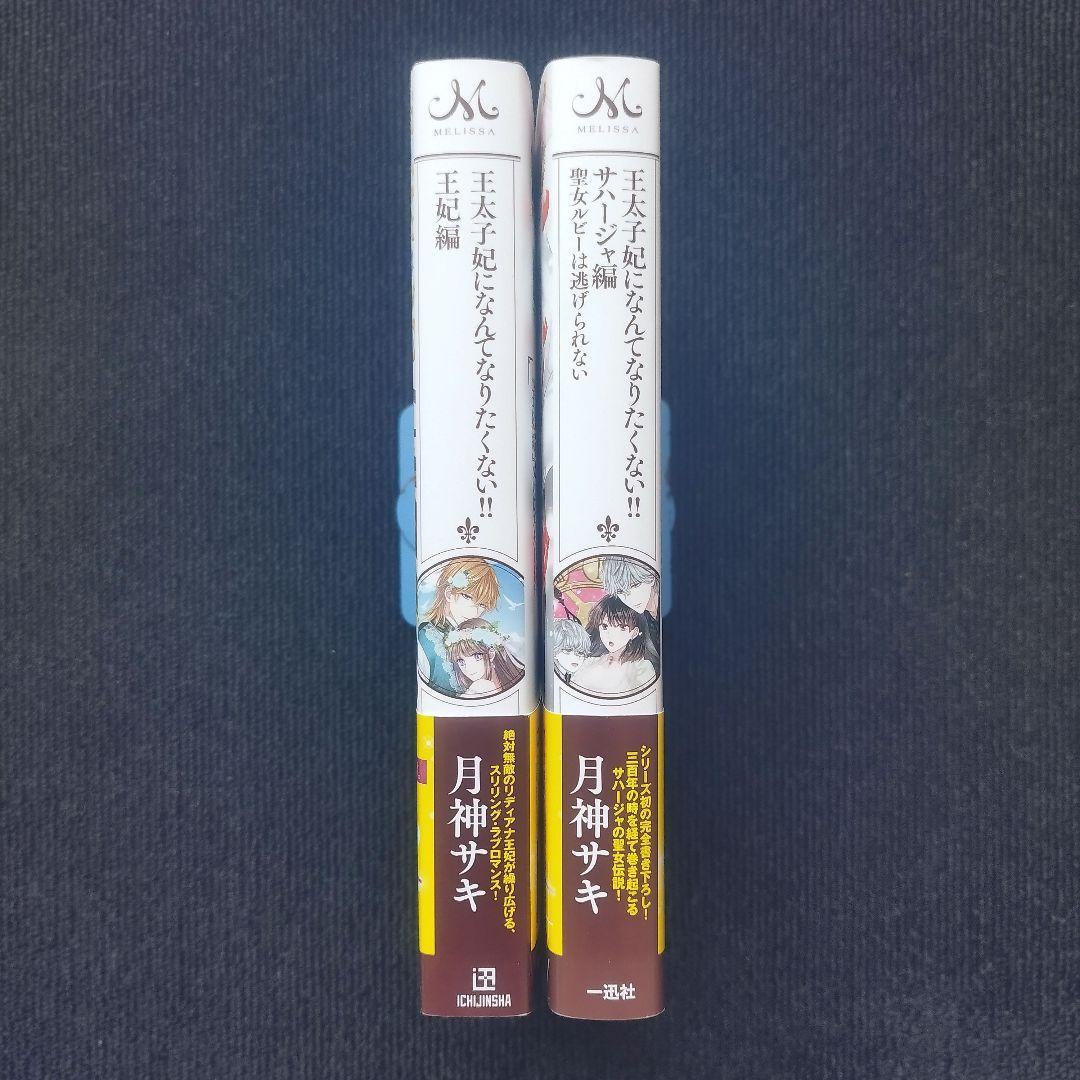 小説「王太子妃になんてなりたくない!! 王太子妃編 」全10冊+続編2冊