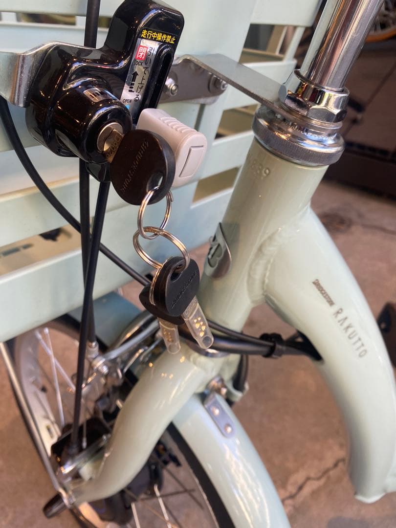 美品 BRIDGESTONE ブリヂストン ラクットワゴン 電動アシスト三輪車