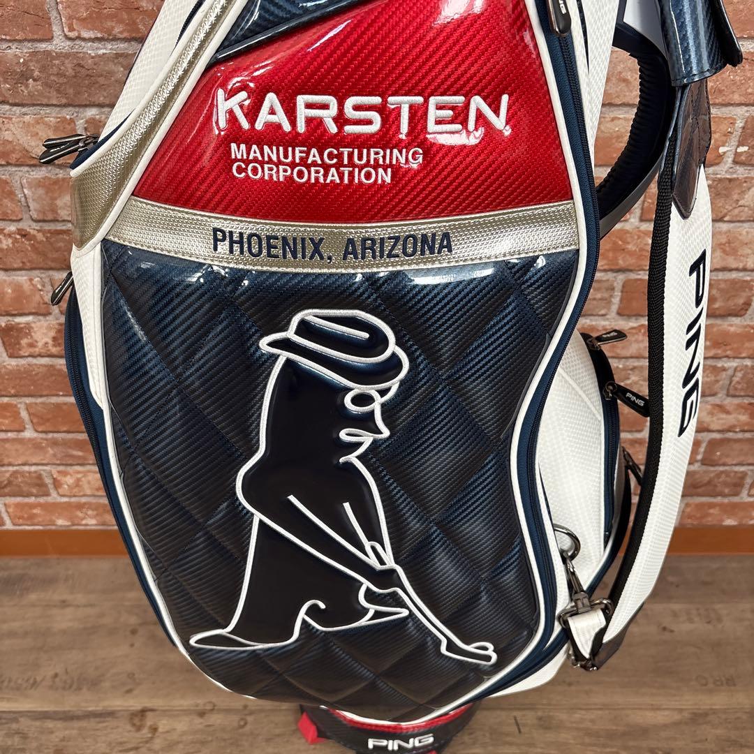 ‼️PING ピン カーステン スタッフバッグ 美品 フード新品‼️