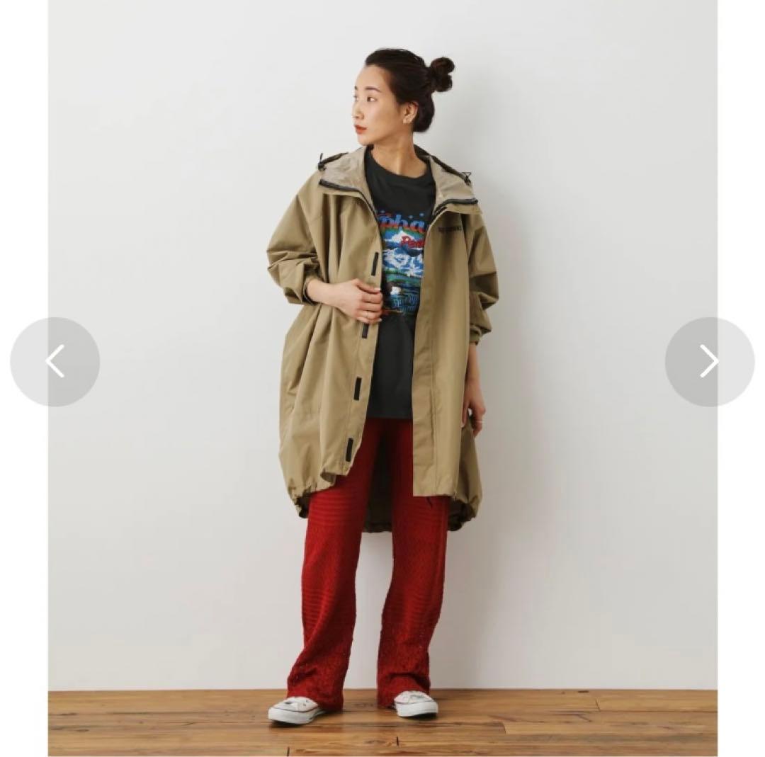 ロデオクラウンズ KIUコラボレーション WP DOLMAN PONCHO