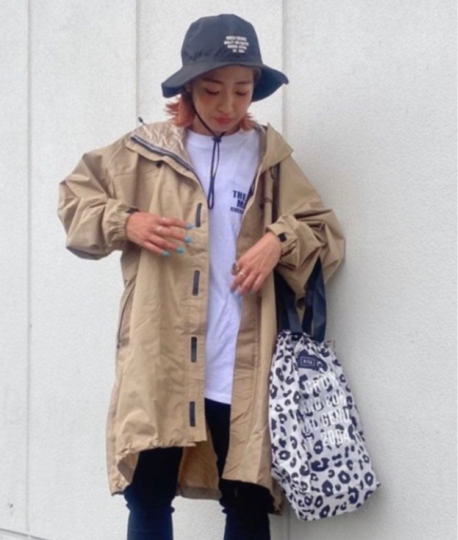 ロデオクラウンズ KIUコラボレーション WP DOLMAN PONCHO