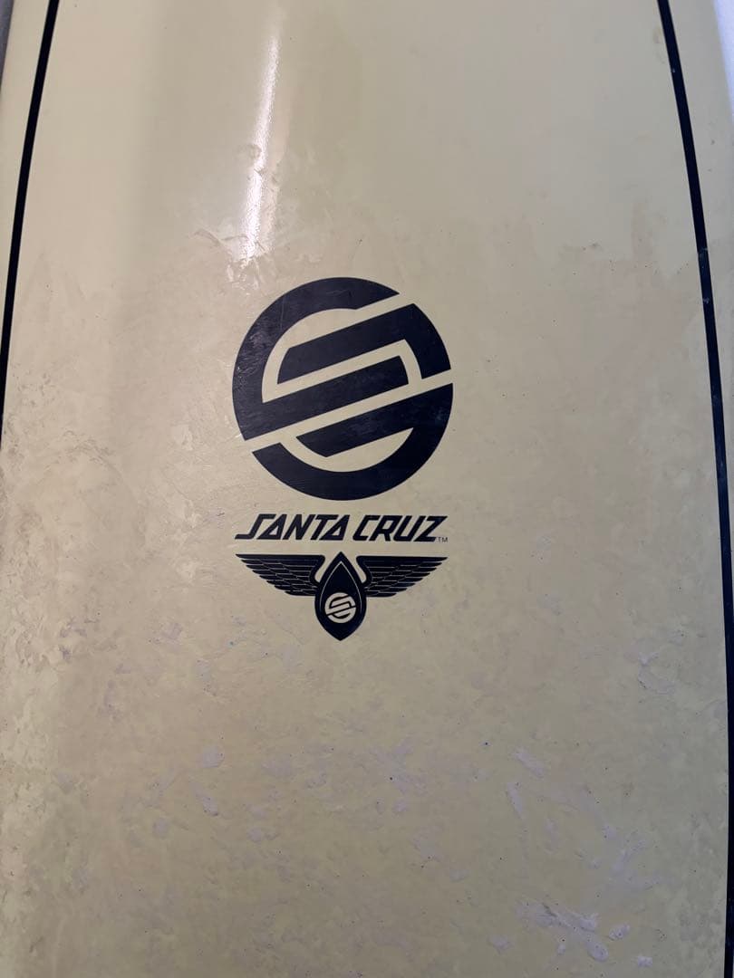 【美品】サンタクルーズ サーフボード 6'6 Epoxy Skin ファンボード