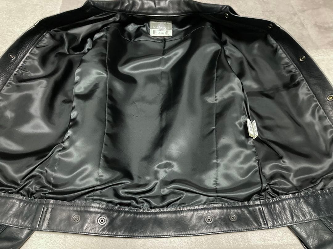 美品　blackmeans レザー　トラッカージャケット　サイズ3