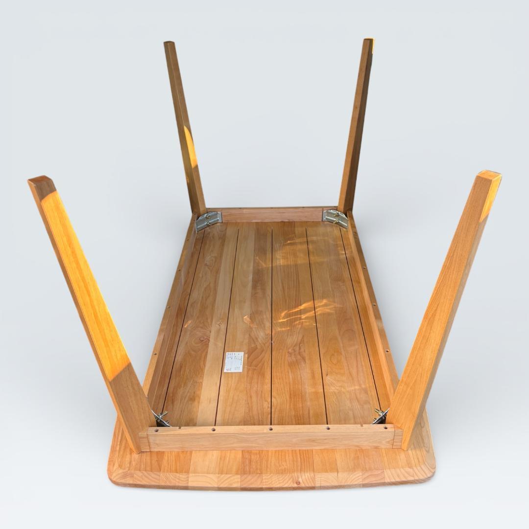 モモナチュラル ダイニングテーブル 135cm 天然木