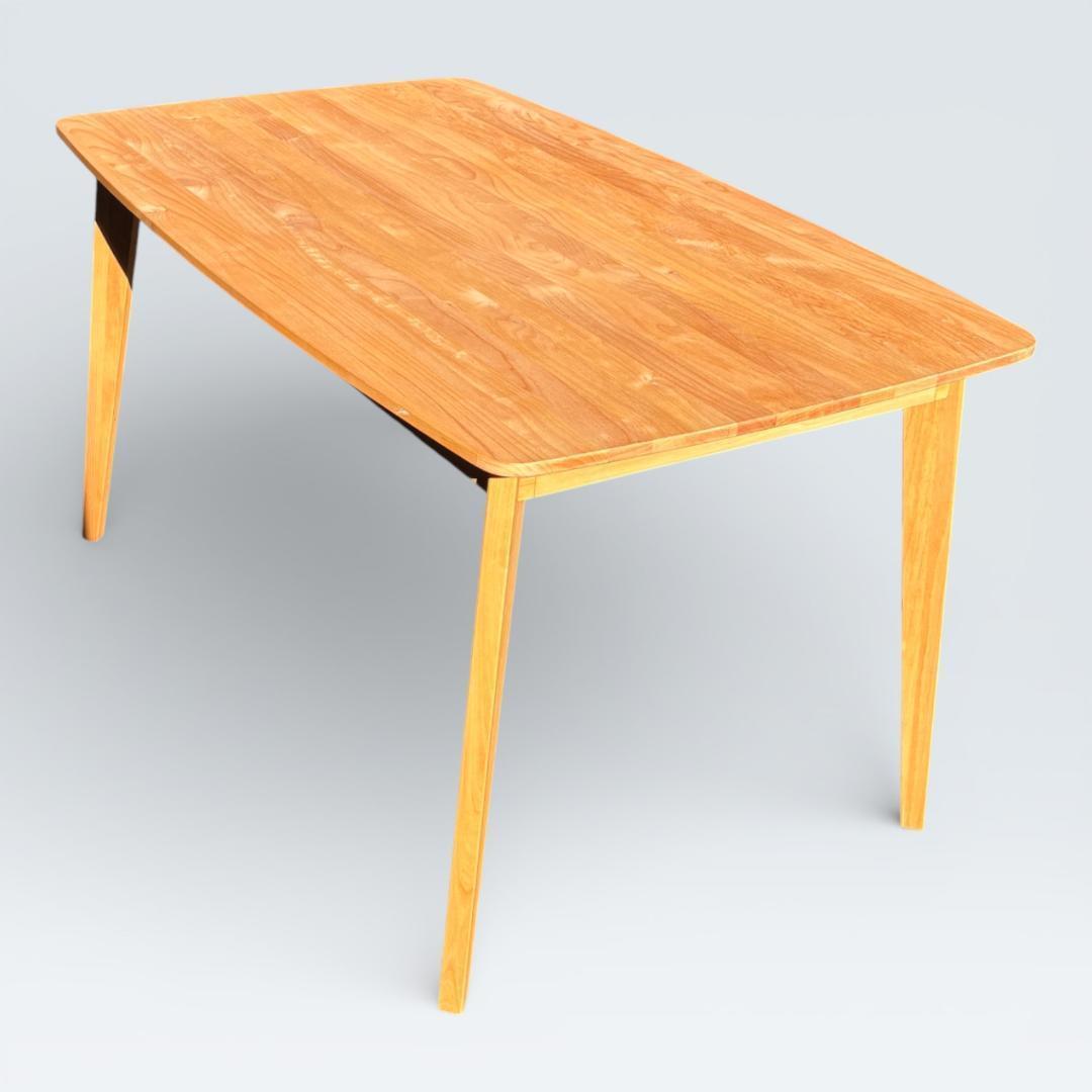 モモナチュラル ダイニングテーブル 135cm 天然木