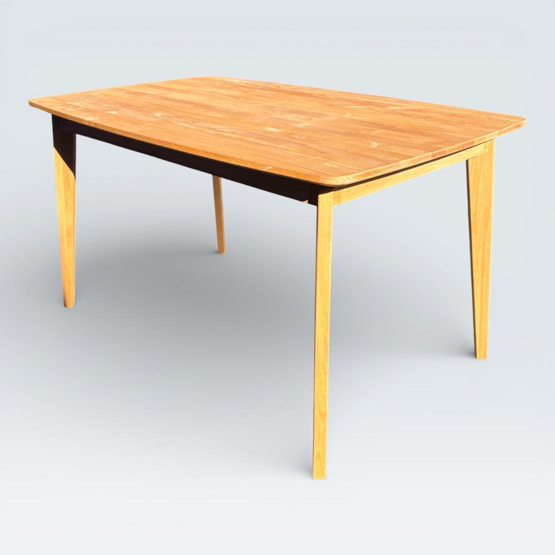 モモナチュラル ダイニングテーブル 135cm 天然木