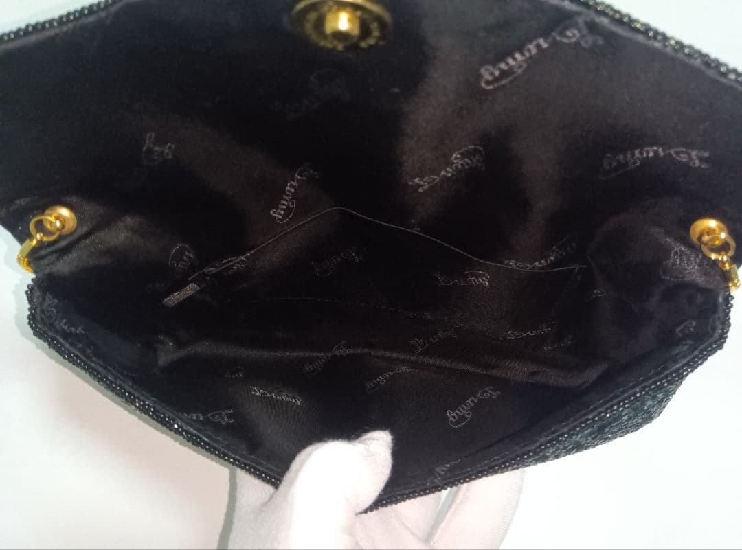 ルミーはしもと LUMY ハシモト 高級ビーズバッグ アクセサリーポーチ