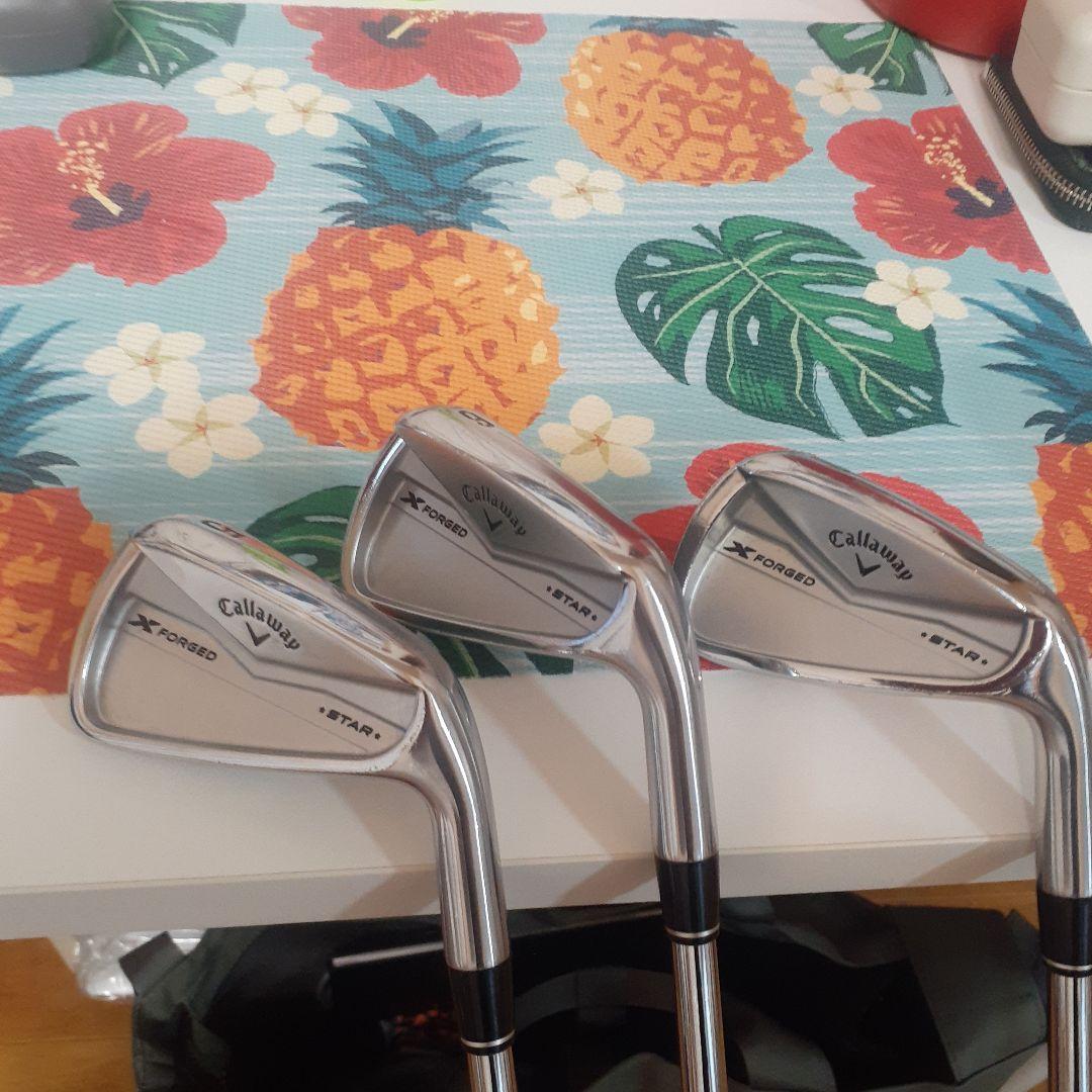 シ*オ様 2024 Callaway X Forged スター アイアン 6本セ