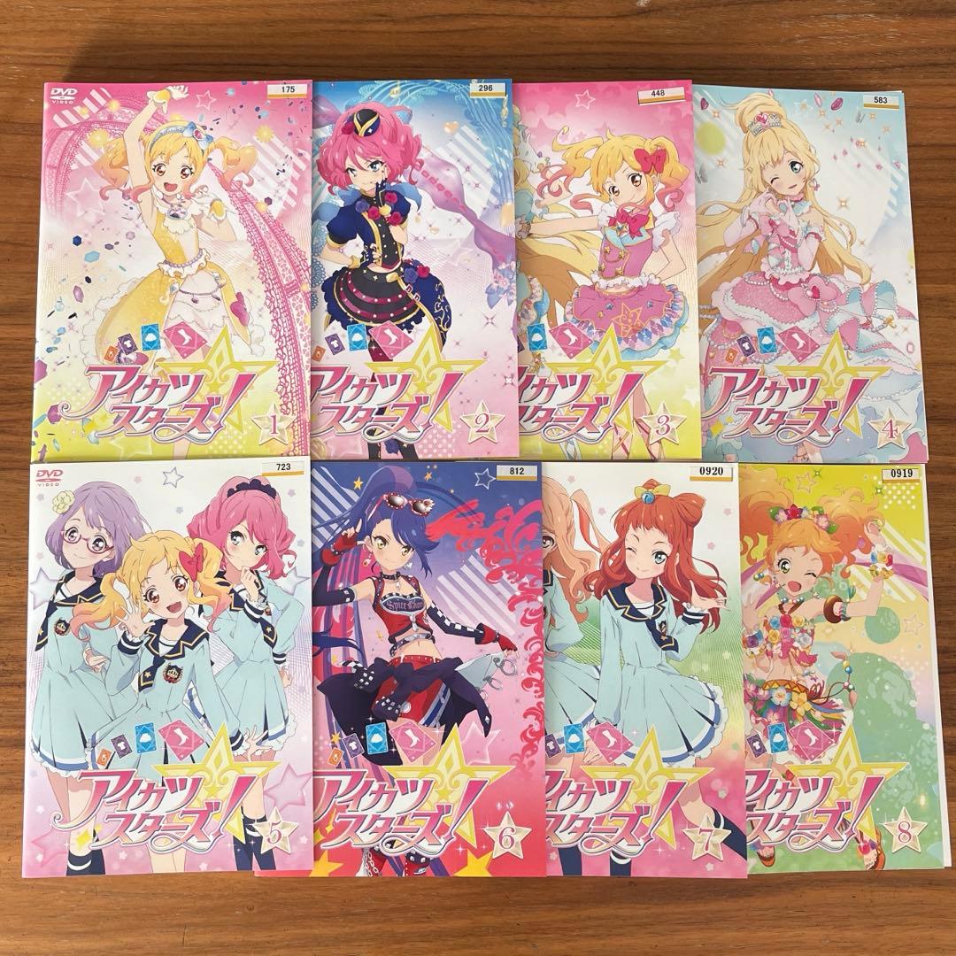 アイカツスターズ! 全34巻＋劇場版付き　DVD 全巻セット