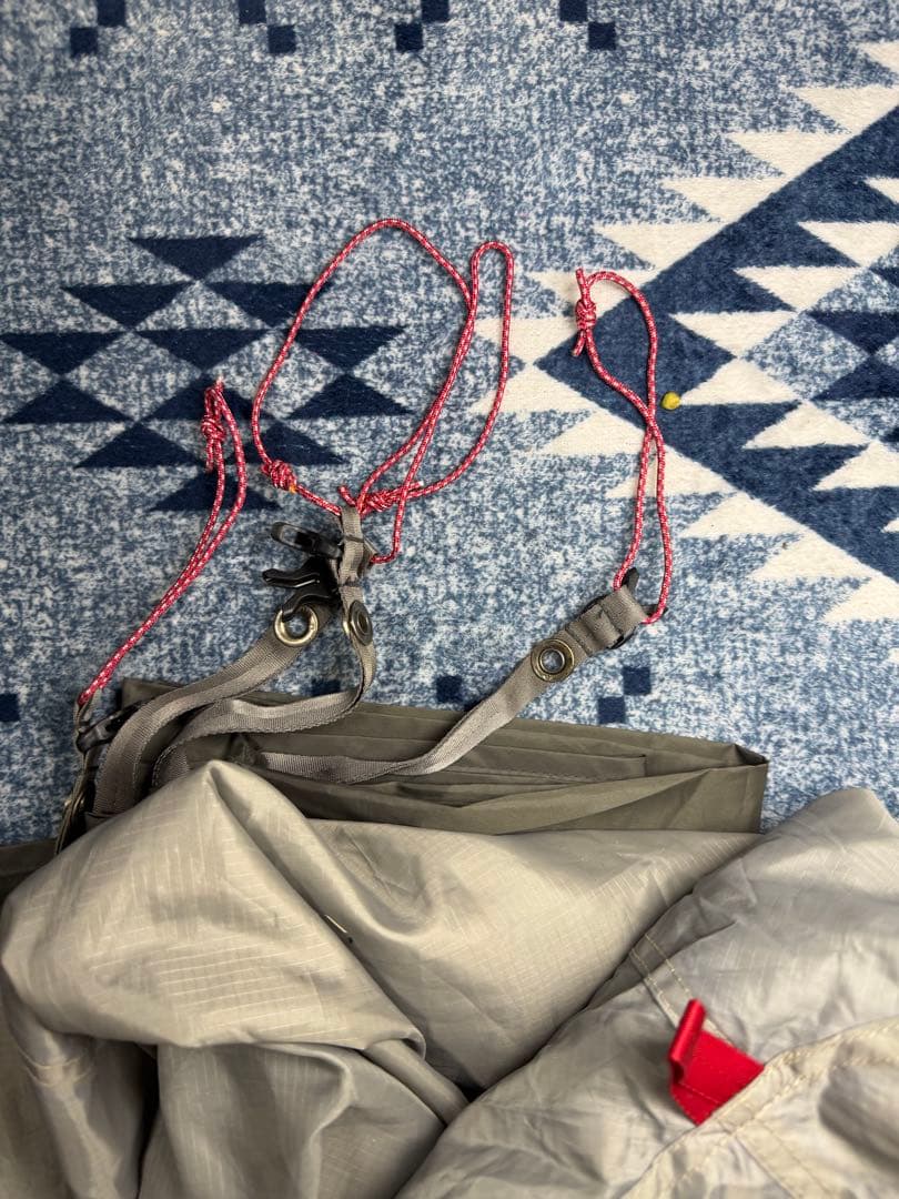 MSR 山岳用テント グレー/レッド