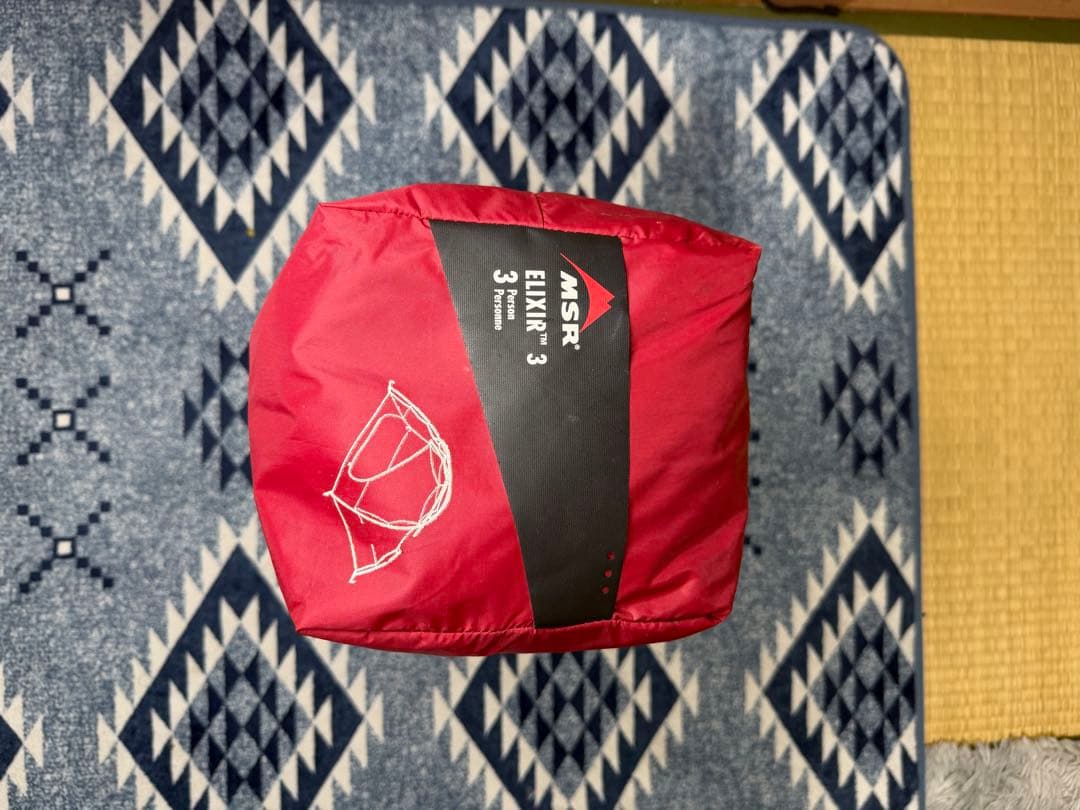 MSR 山岳用テント グレー/レッド