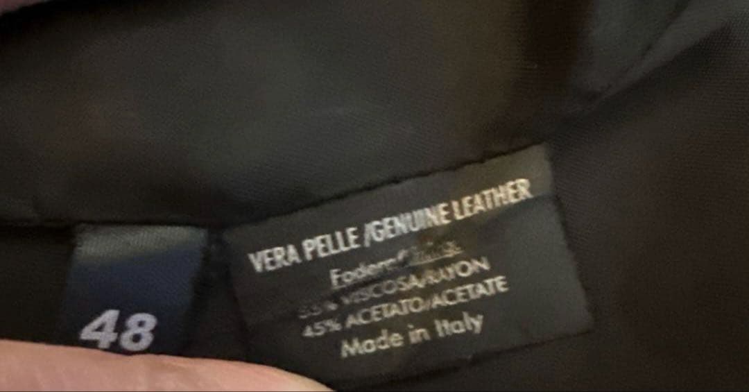 GUCCI レザージャケット　ライダース　本革