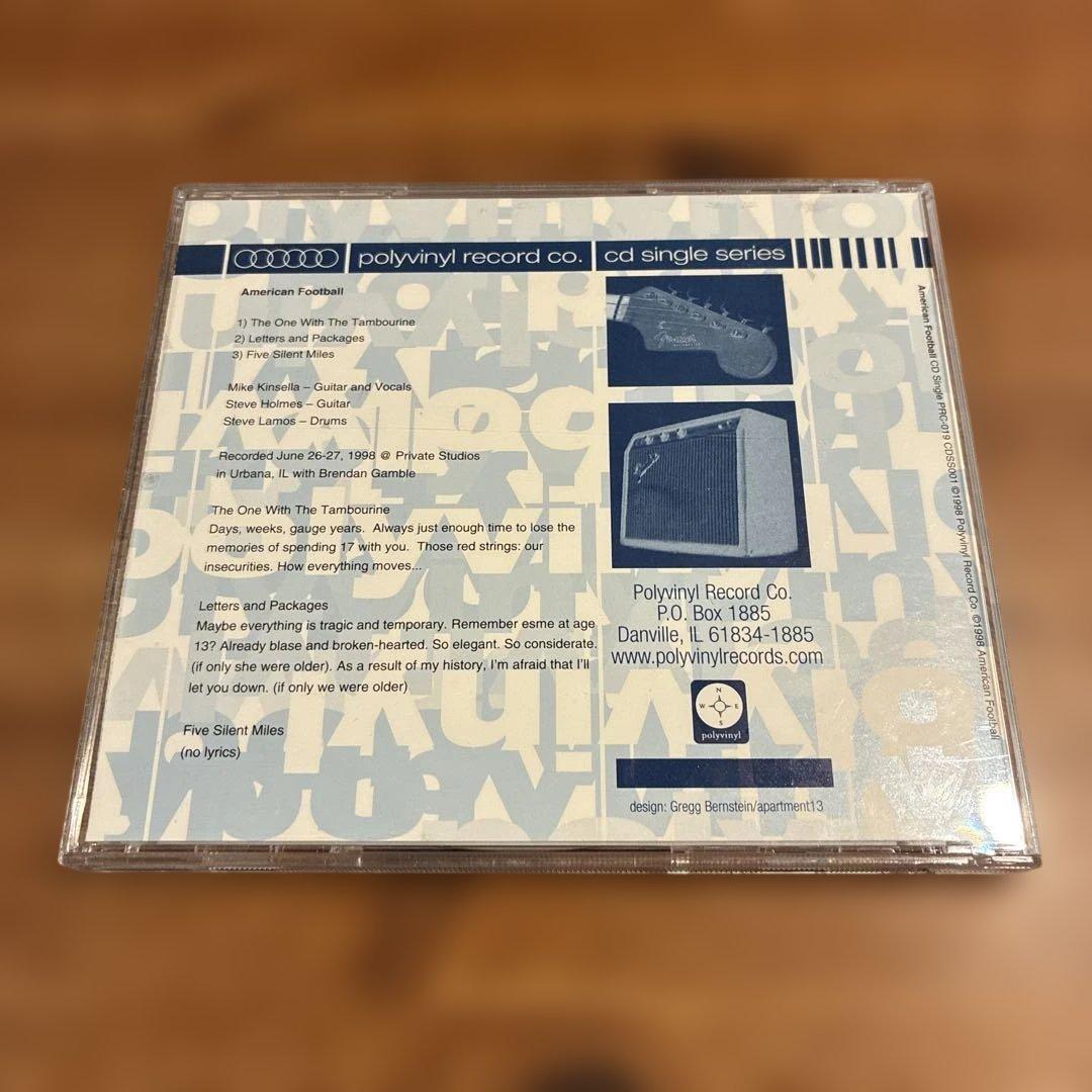 【希少激レア入手困難】 American Football CDシングル