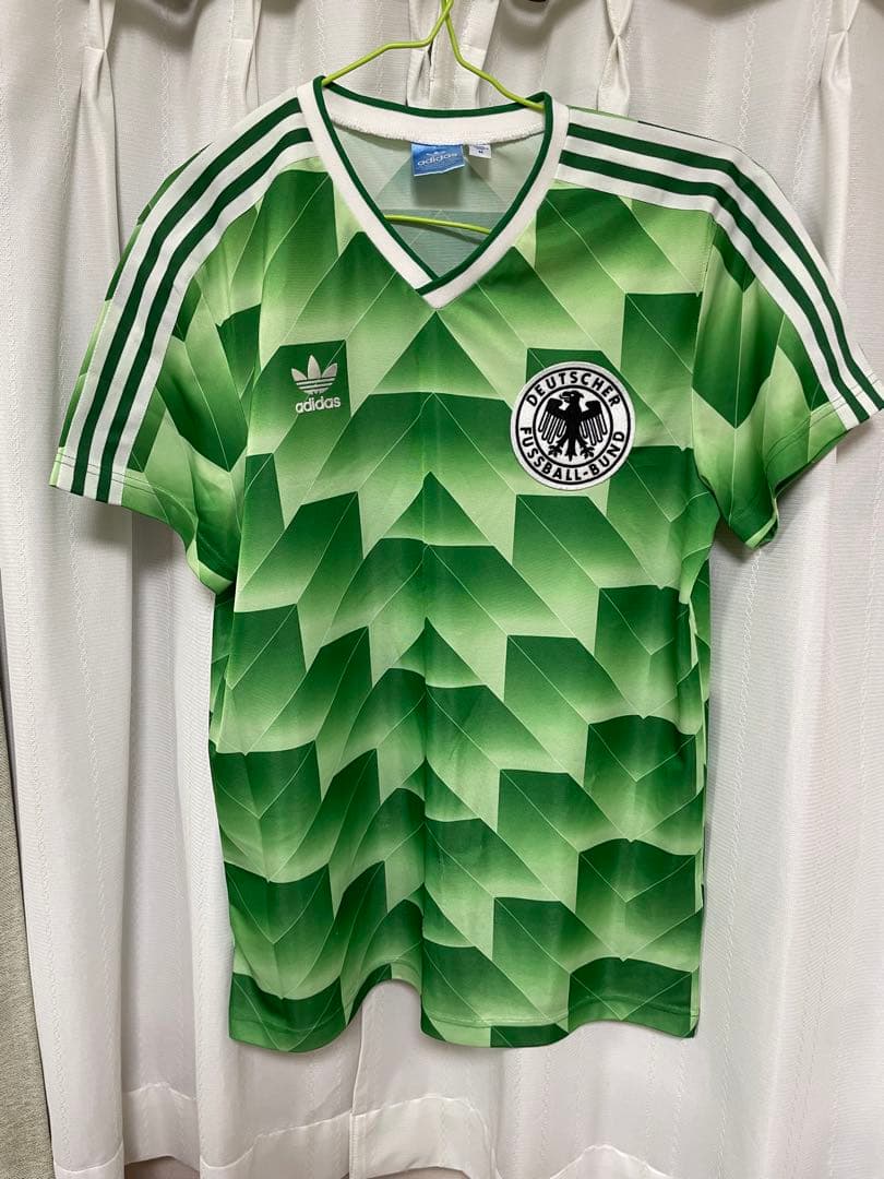 西ドイツ代表ユニフォーム復刻版adidas サッカーウェア M グリーン