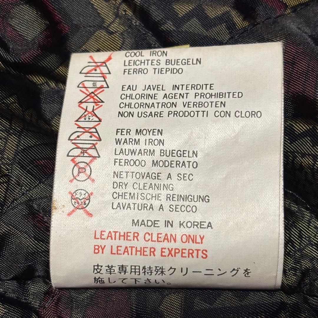 90s G-1 フライト ロードアンソニー レザー ジャケット 襟ボア 短丈 L