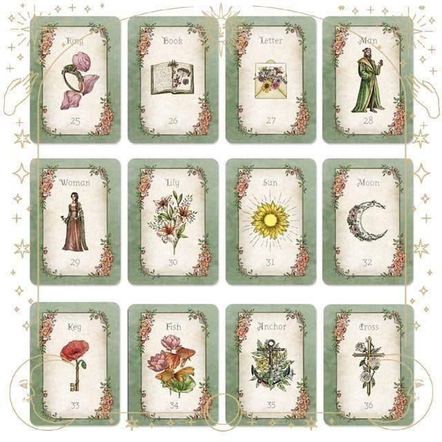 【正規品ルノルマンカード】ドイツのインディーズ✨入手困難品✨クラシックルノルマン