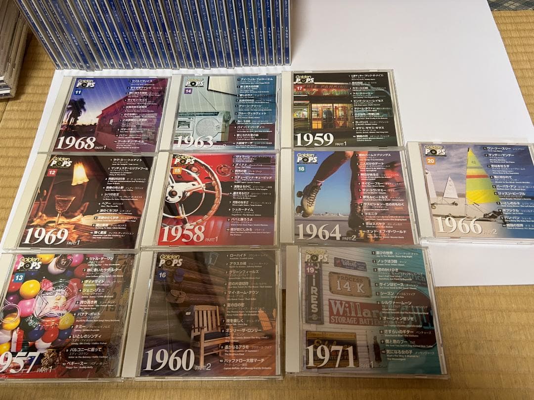 ゴールデン　ポップス　　まとめて60タイトル