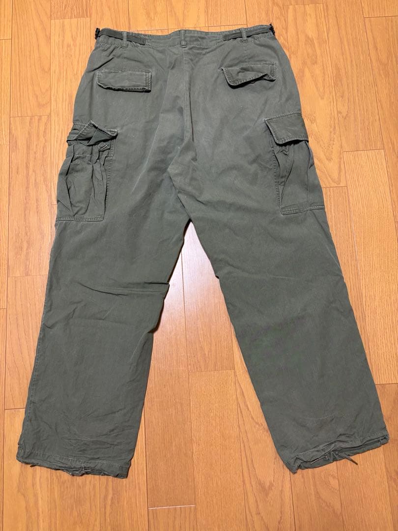 ジャングルファティーグパンツ3rd LサイズUS古着 ノンリップ