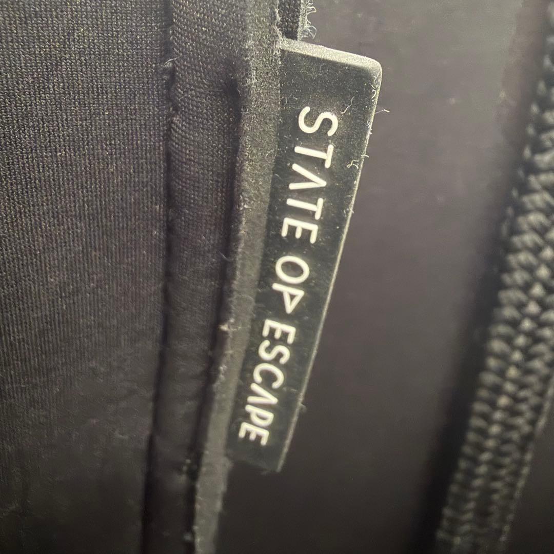 ステートオブエスケープ　ロンハーマン別注　Voyager トートバッグ　ブラック