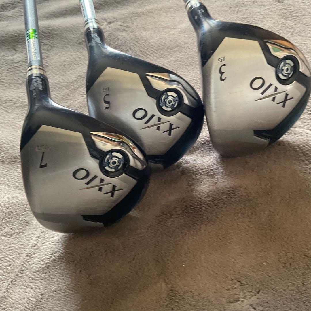 XXIO 名器簡単　ゼクシオ 7 MP700 SR 3本セット 3W 5W 7W