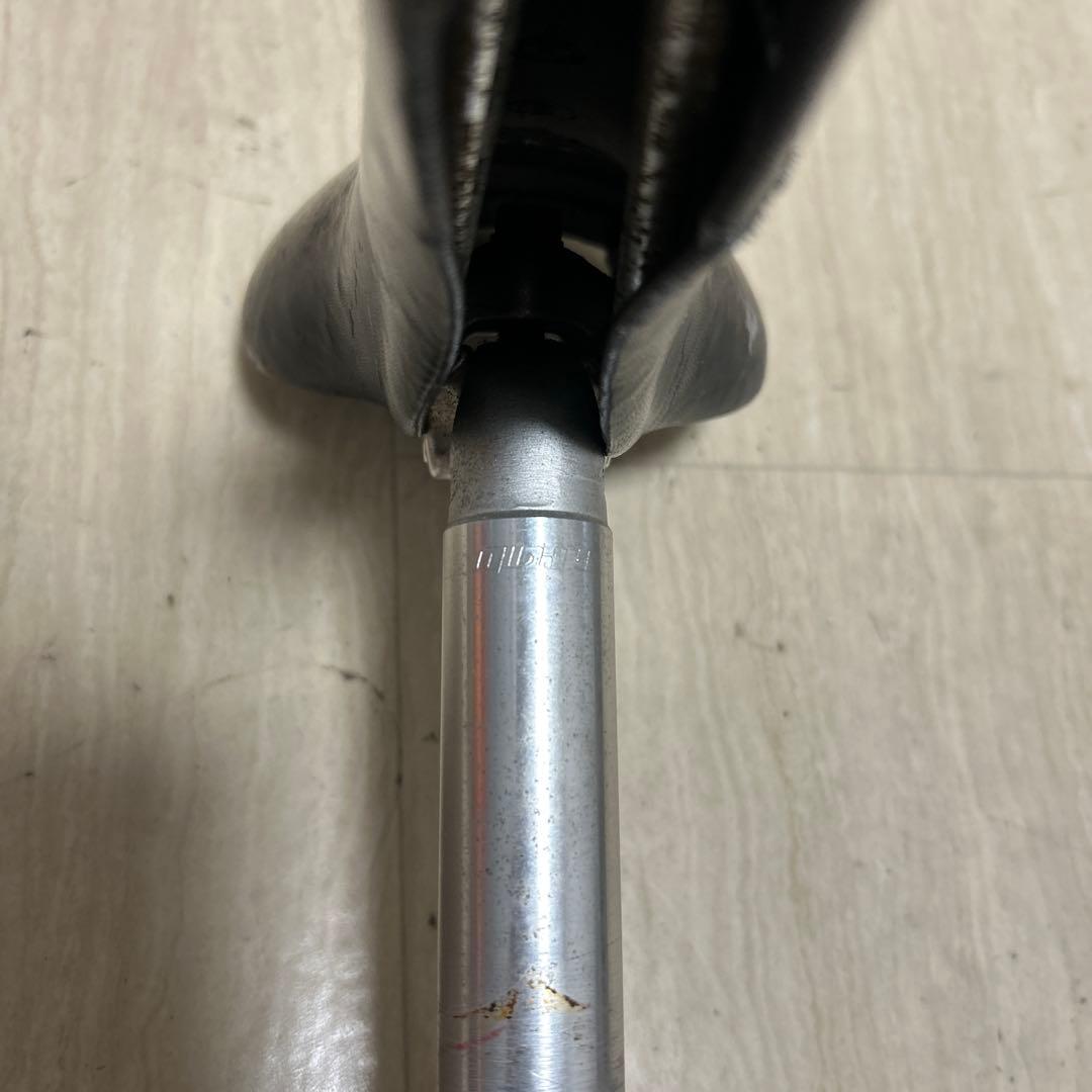 現状品！KASHIMAX サドル　ファイブゴールド