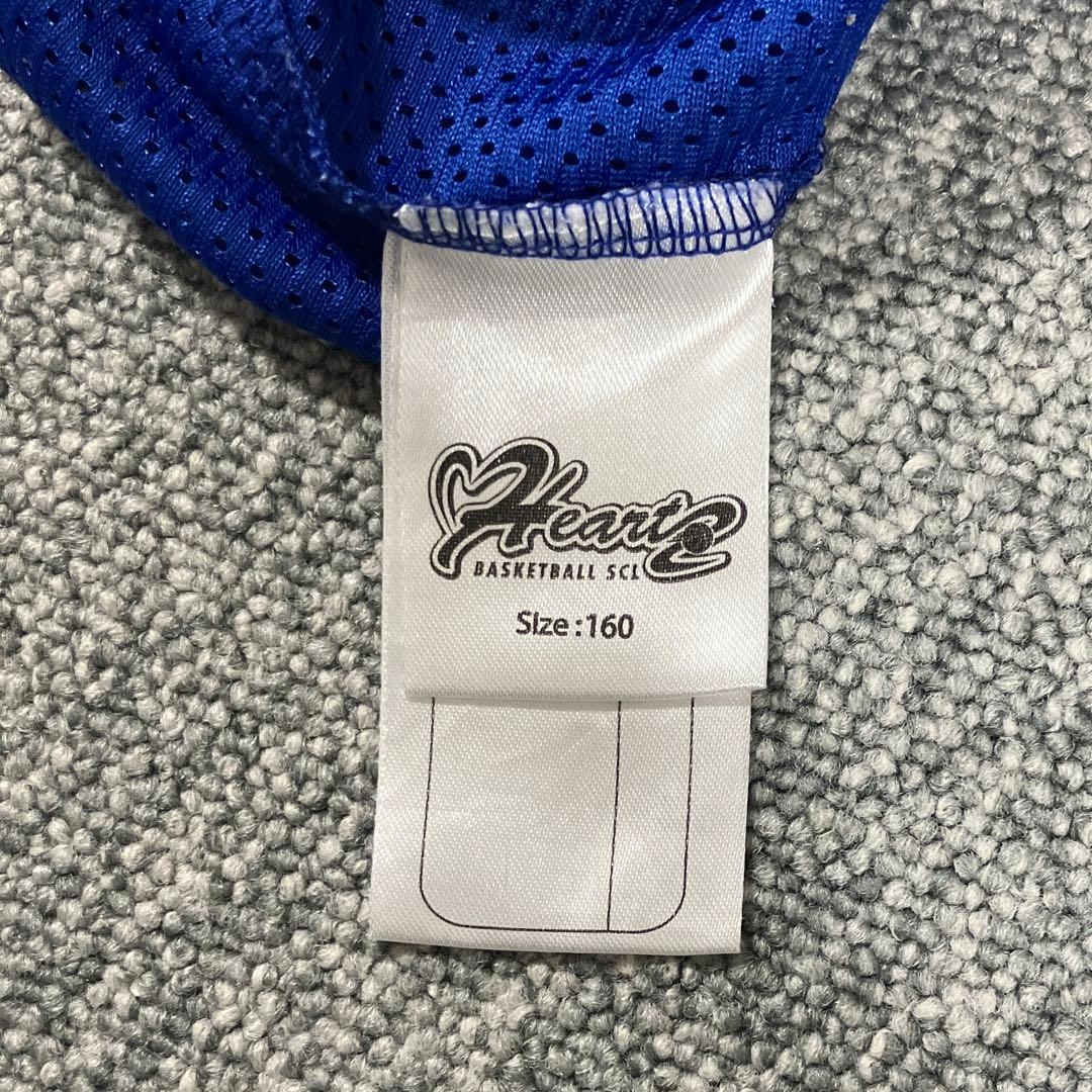 ハーツバスケットボールクラブ　ユニフォームセット160サイズ
