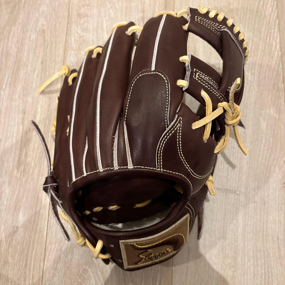 【ほぼ新品】久保田スラッガー 硬式用 オーダーグラブ バーガンディー 湯もみ済