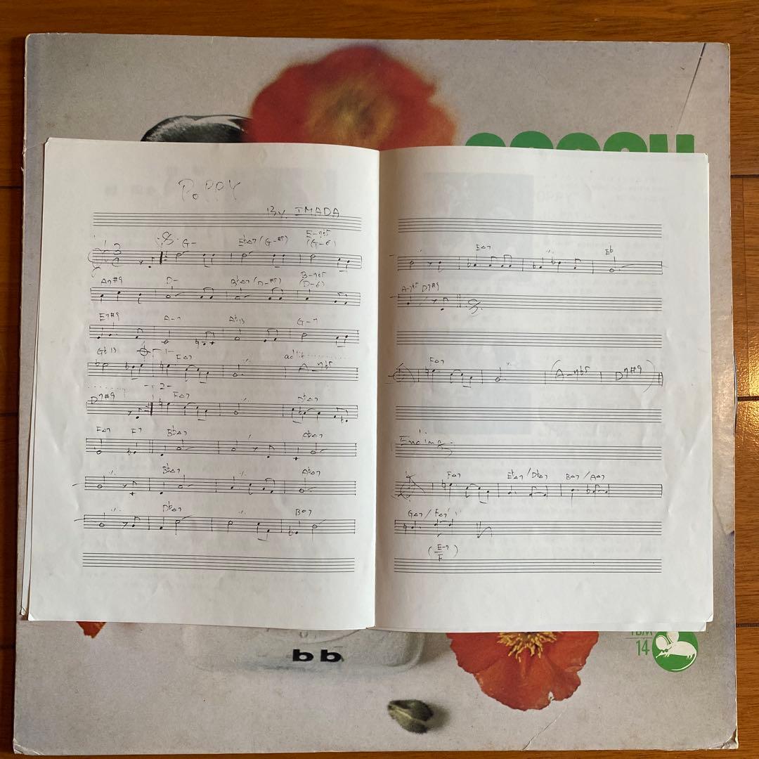 希少!【初回オリジナル盤】Imada Masaru Poppy LP TBM