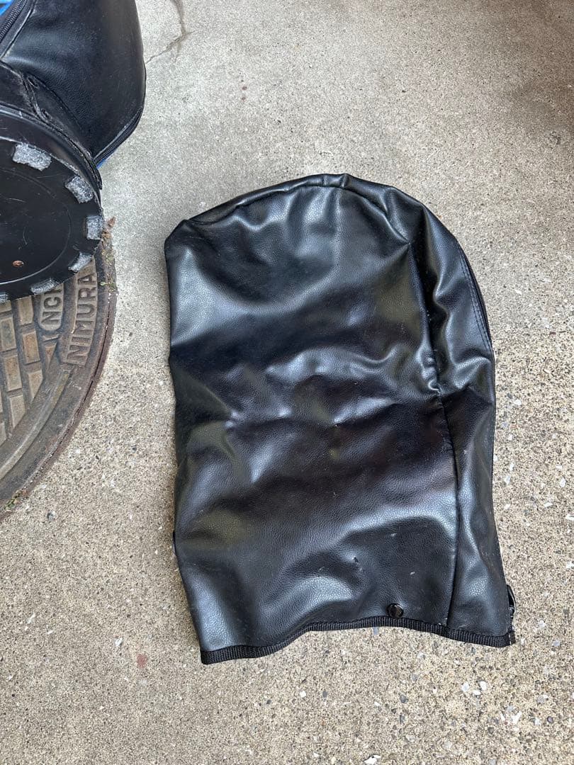 CARO キャディバッグ　ニュースタッフ　ゴールデンチェッカー　青×黒