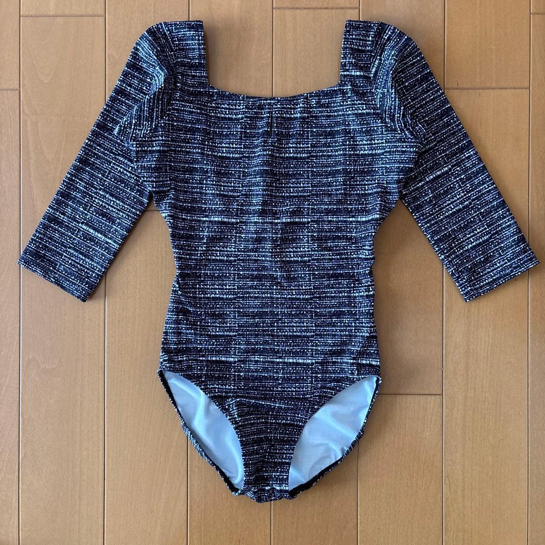 週末セール！stinaスティナレオタード黒ツイードPサイズ　ランドリーネット付き