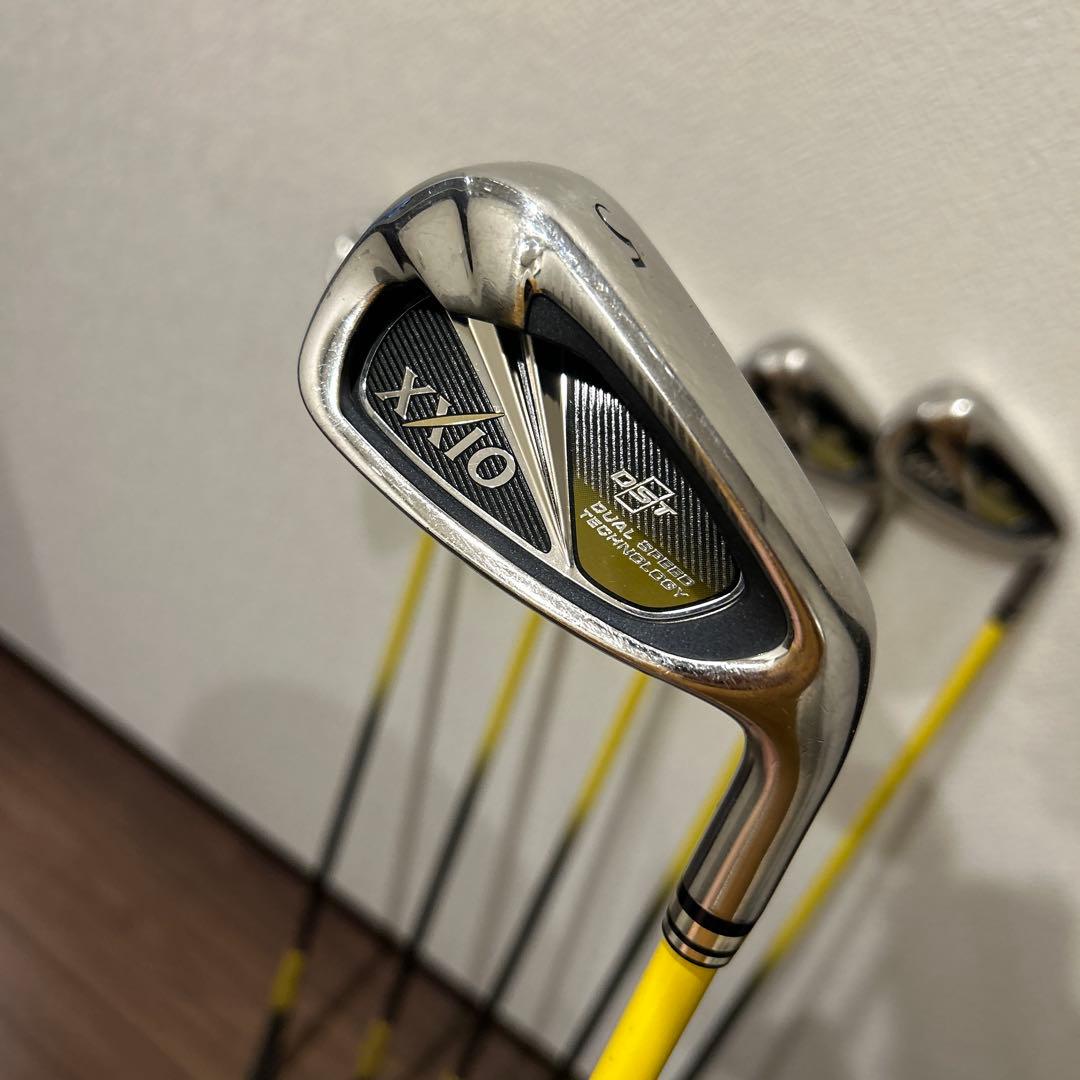 ゼクシオ 8代目 MP800イエローアイアン6本セット メンズゴルフ 初心者