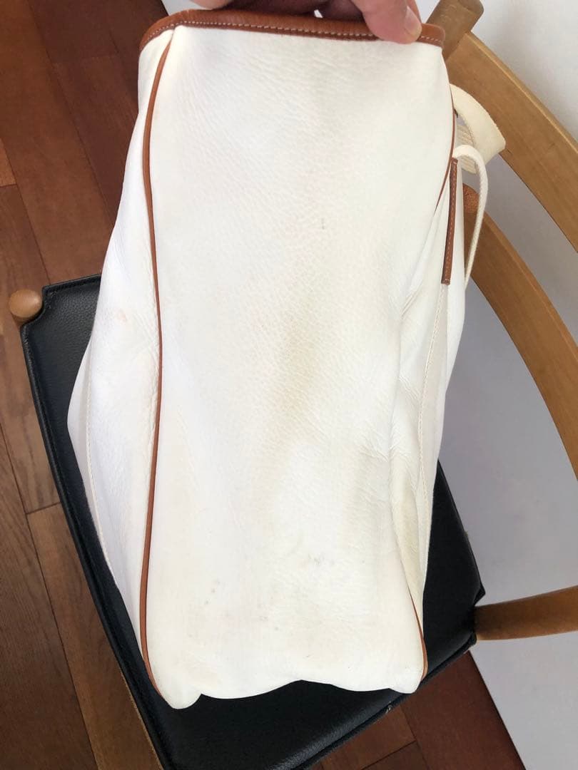 MOJITO　BIG GAME TOTE トートバッグ ホワイト