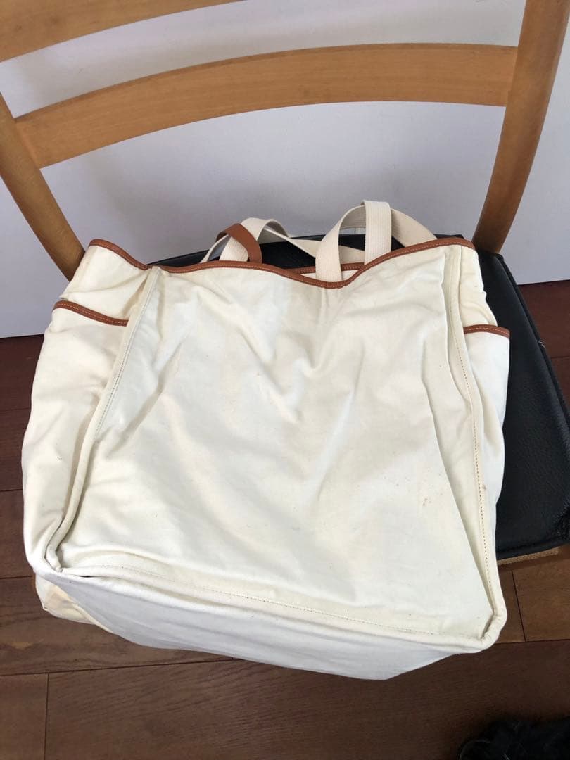 MOJITO　BIG GAME TOTE トートバッグ ホワイト