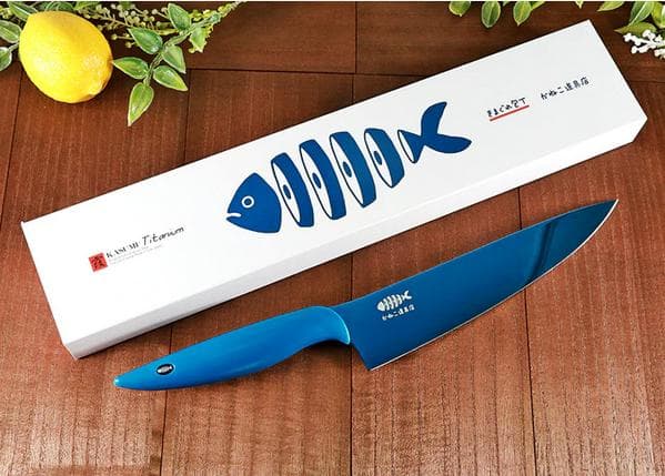 【新品・未使用】きまぐれクック 包丁 きまぐれブルー Bセット かねこ道具店