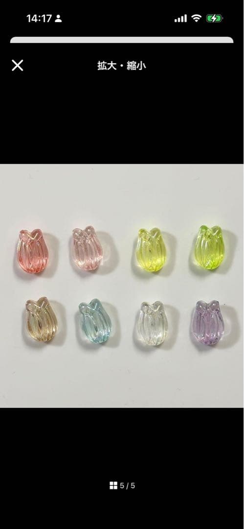 ✨しなもん୨୧ ✨A6 アクリルレジンバインダー　リング付き　韓国　貯金