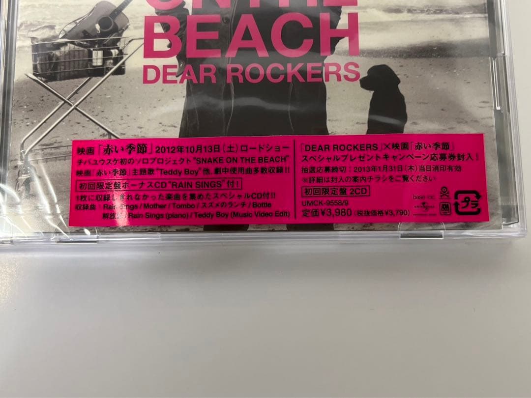 チバユウスケ　SN AKE ON THE BEACH スネイク　DEAR
