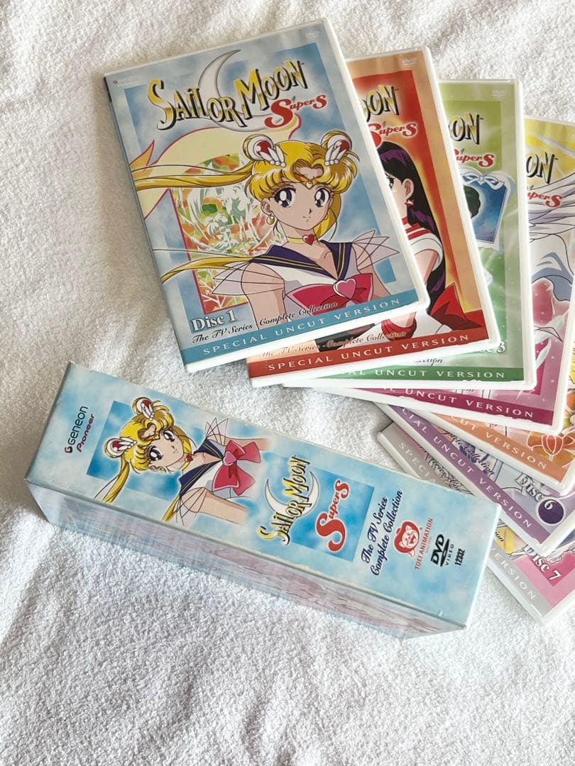Sailor Moon Super S 7枚セットDVDコレクション