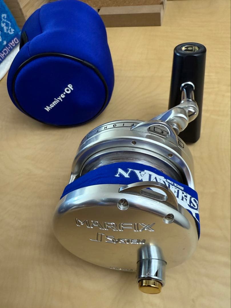 【極上品・付属品付き】Mamiya-OP MARFIX J ジギングリール！