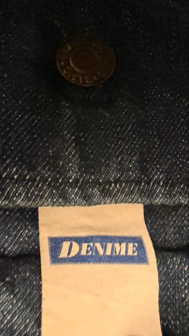 DENIME ドゥニーム　デニムジャケット　Mサイズ インディゴ　デニム　メンズ