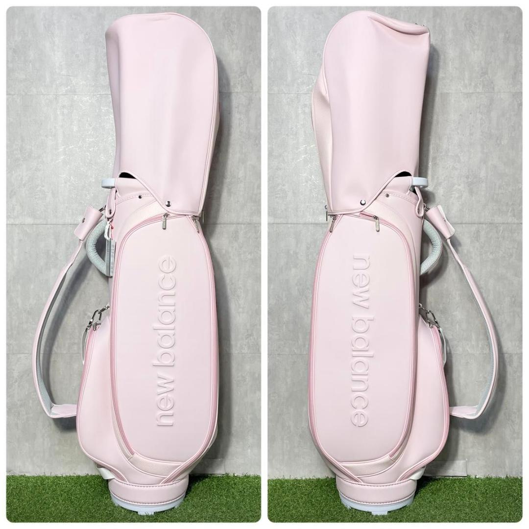 【新品】ニューバランス キャディバッグ ゴルフバッグ ピンク 2024年 高年式