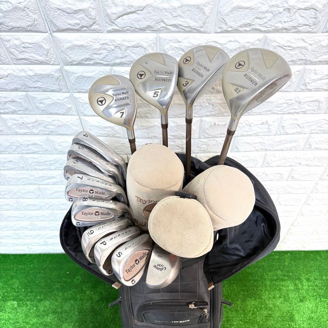 ゴルフセット　豪華　テーラーメイド　BURNER レディース　フルセット　良好
