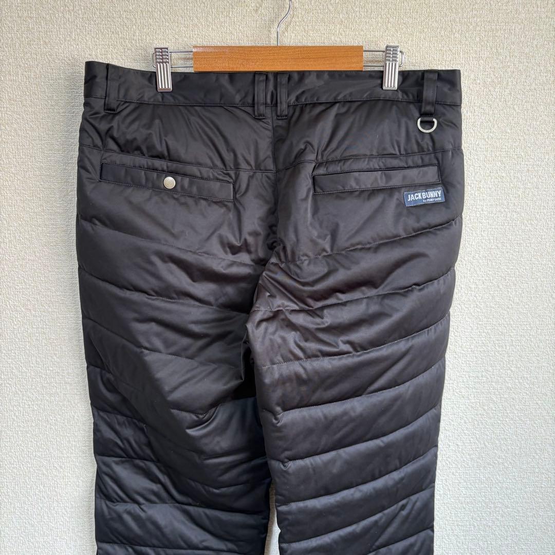 【超美品】ジャックバニー 中綿入り キルティング ダウンパンツXL