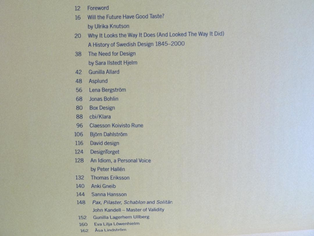 洋書◆スウェーデンのデザイン写真集 本 北欧 家具 インテリア