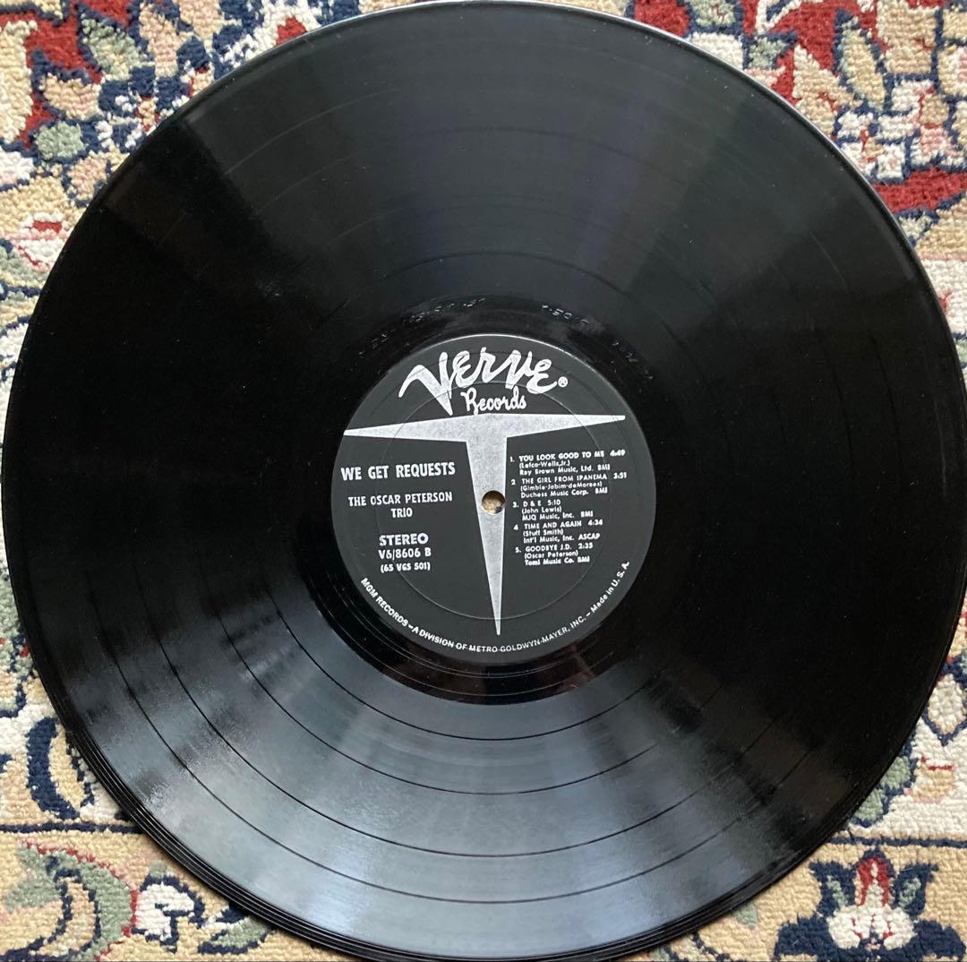 WE GET REQUESTS THE OSCAR PETERSON 輸入盤