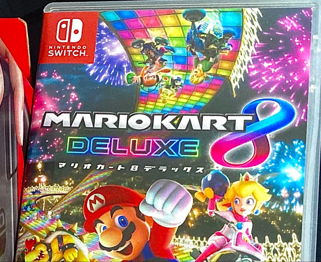 マリオカート8デラックス+Joy-Conハンドル2個セット