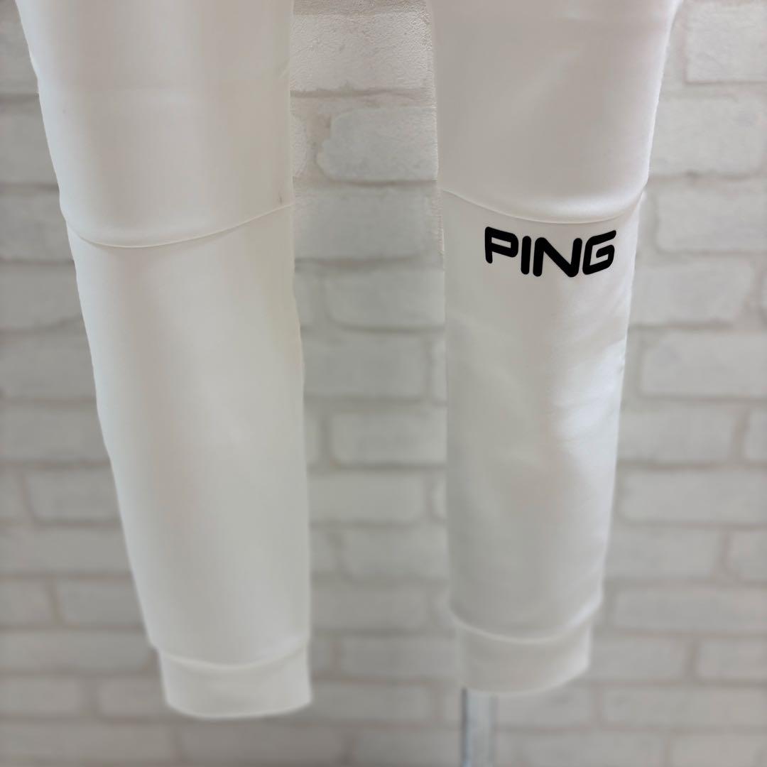 ★美品★ PING ゴルフウェア レディース パンツ Sサイズ ホワイト