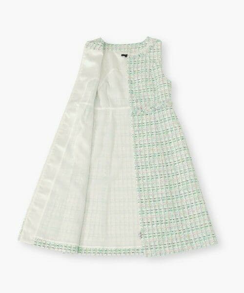 ひなぺんぎん TO BE CHIC カラーファンシーツイードワンピース