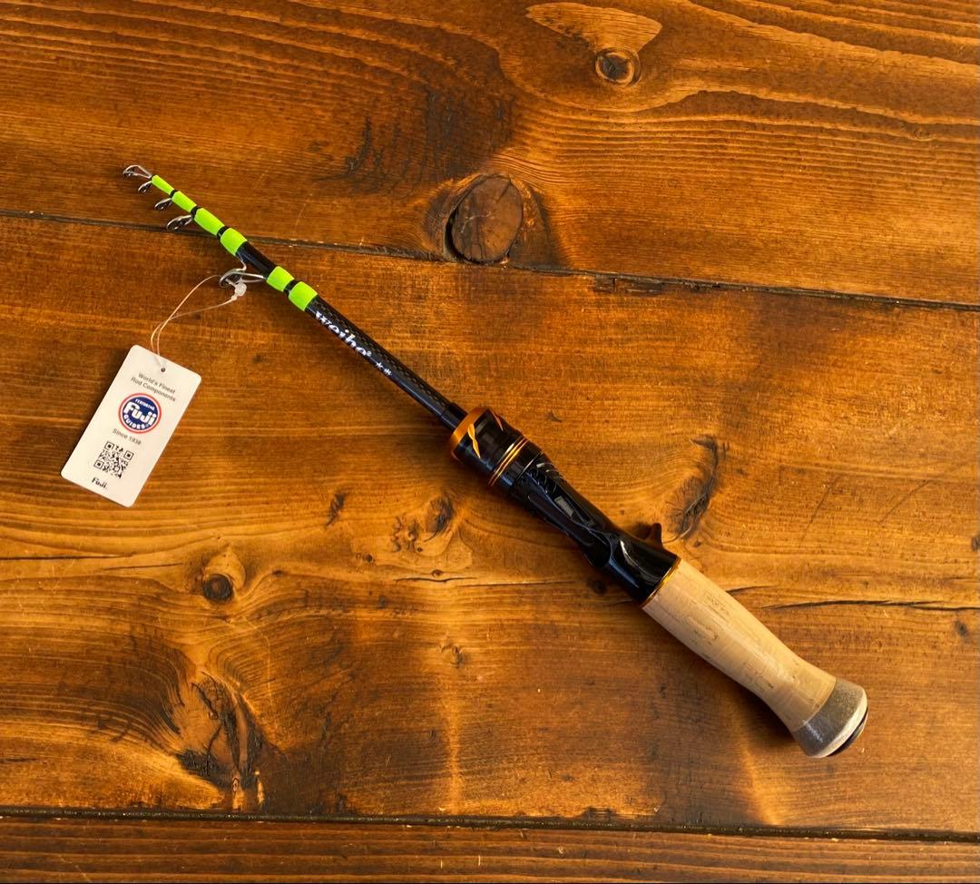 トラウトロッド　5ft6inch ベイトテレスコロッド　渓流釣り　トラウト