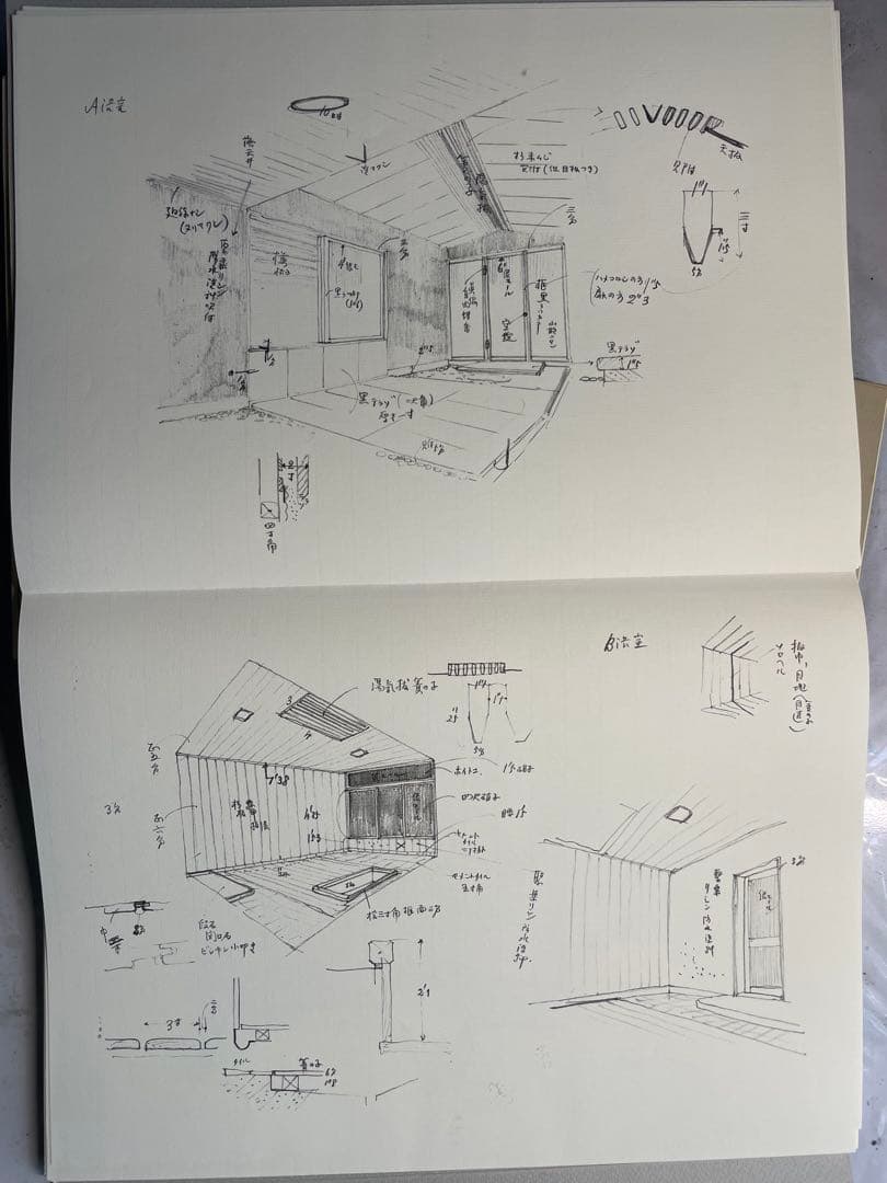 白井晟一　DESSIN&ESQUISSE by S.SHIRAI